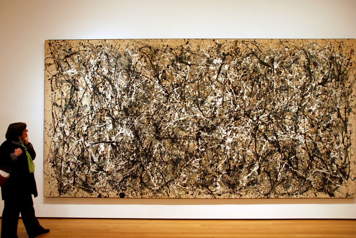 MOMA 11 Jackson Pollock One Number 31, 1950